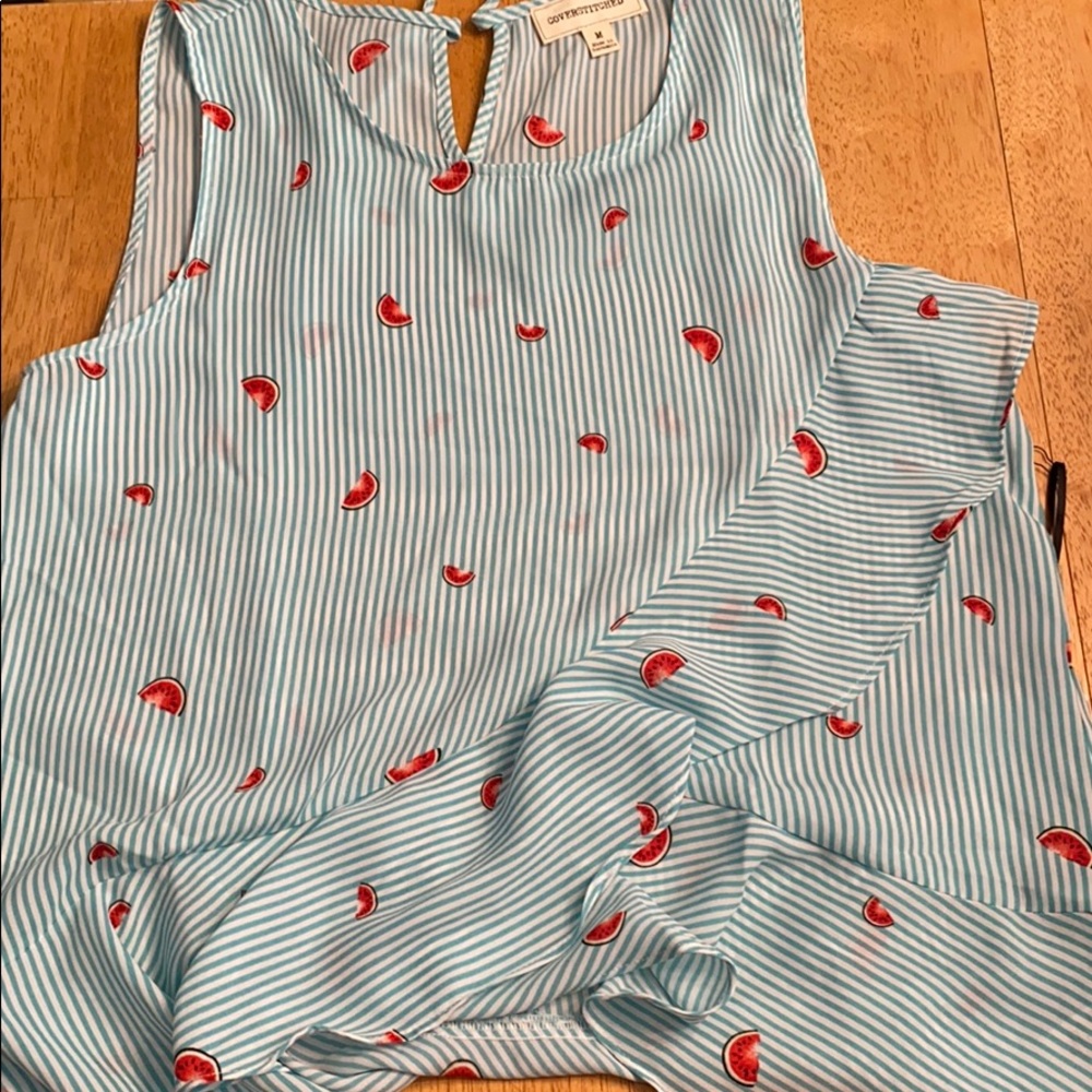Coverstiched Blouse